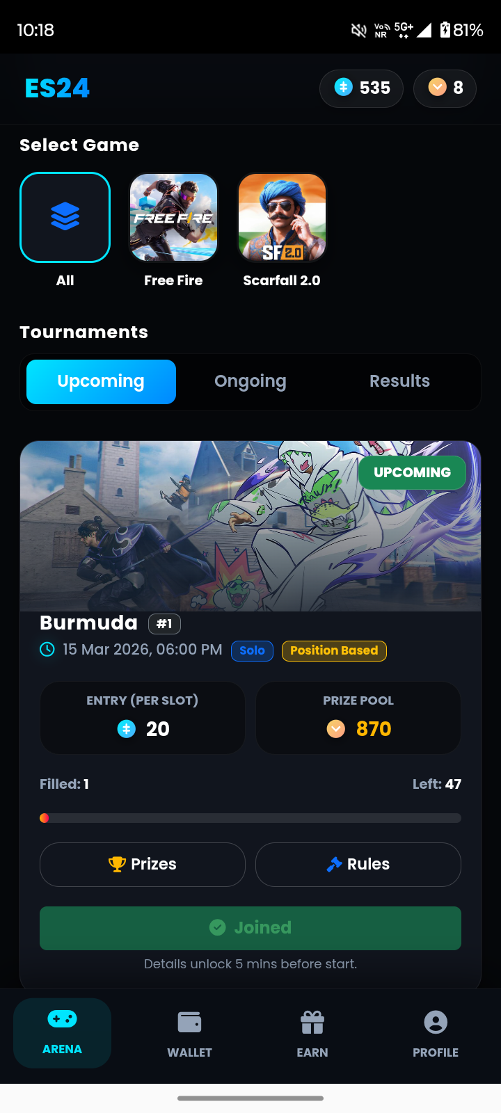 EsAdda24 App Screen 1